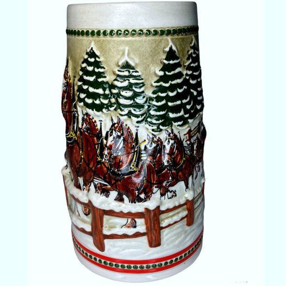 VTG Budweiser Collectable Stein Handcrafted For Anheuser Busch Inc PreOwned 1984 - Picture 4 of 7